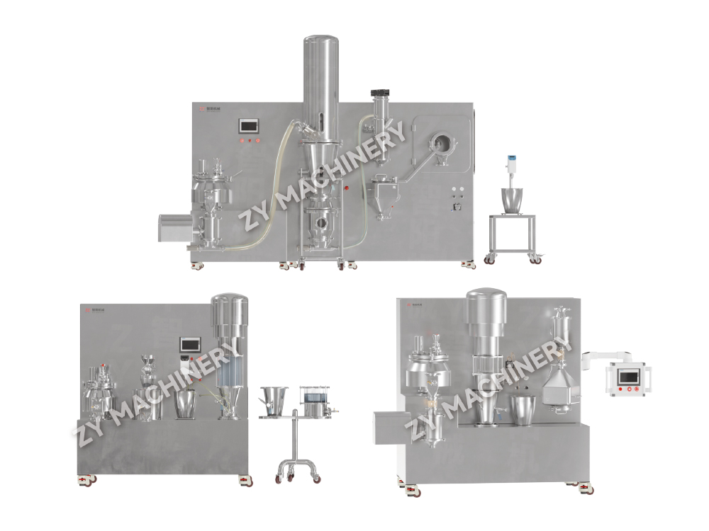 Unité de production de doses solides de taille laboratoire de R&D GFL