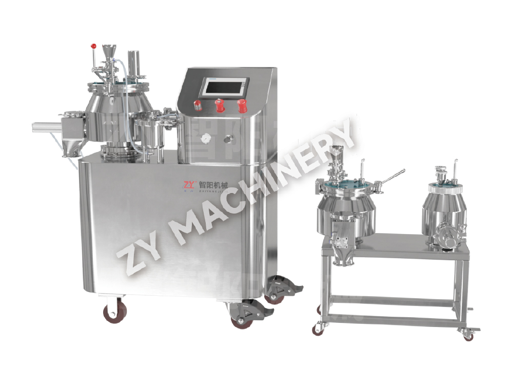 Machine de laboratoire de granulation humide à bol interchangeable GHL R&D