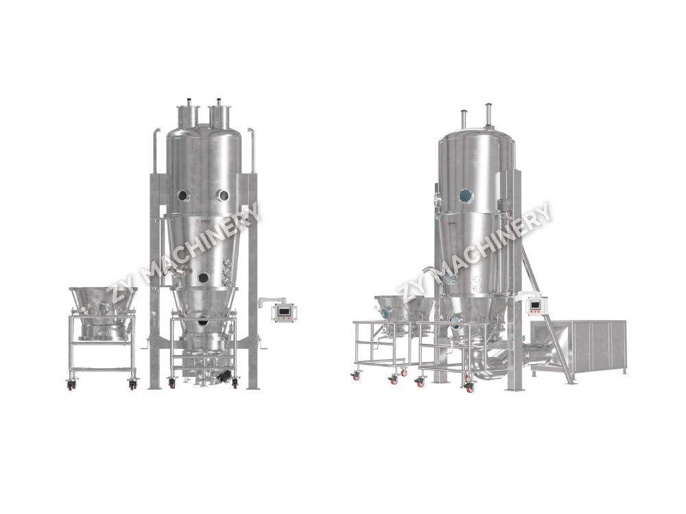 Granulateur et machine de revêtement multifonctionnels à lit fluidisé DLP