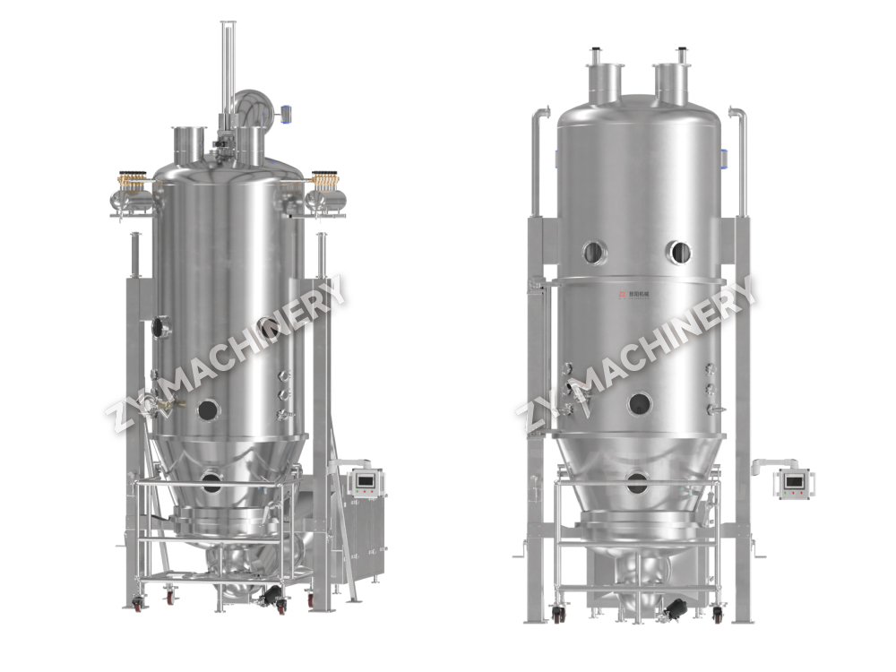 Machine de granulation et de séchage à lit fluidisé FL-B (granulateur en une étape)