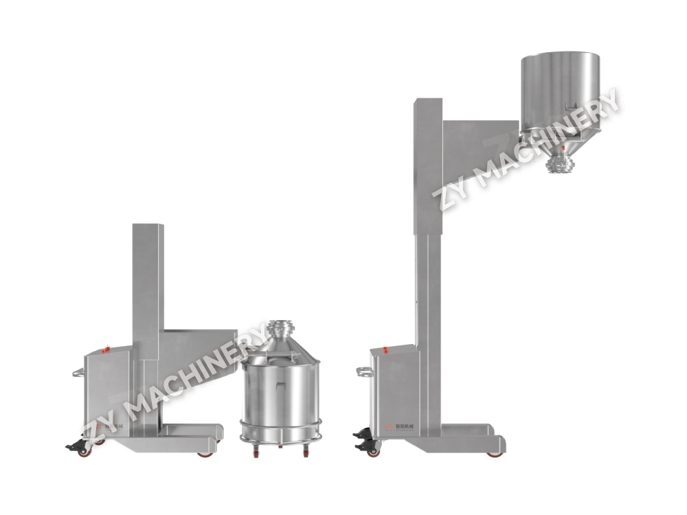 Machine d'alimentation de levage télescopique mobile NTS